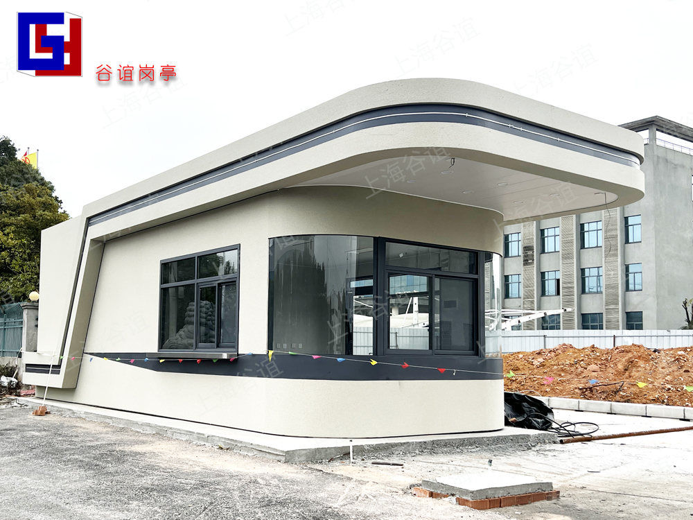 蘇州真石漆成品門衛(wèi)室：粉墻黛瓦間的永恒守護(hù)者